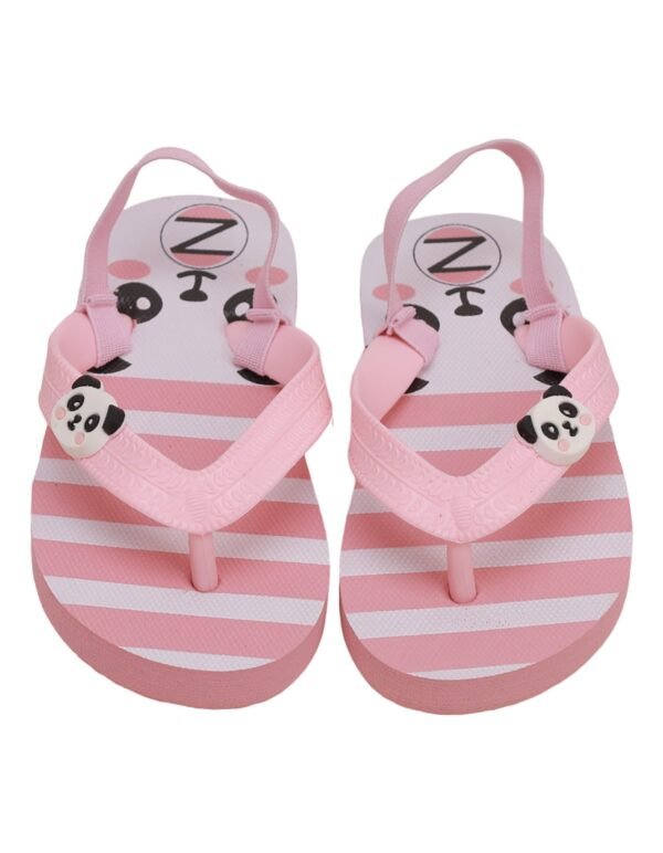 Slippers Pink & White Panda